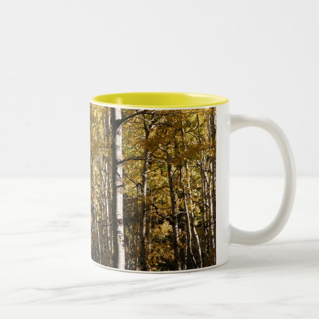 Aspen-Gold Zweifarbige Tasse (Rechts)