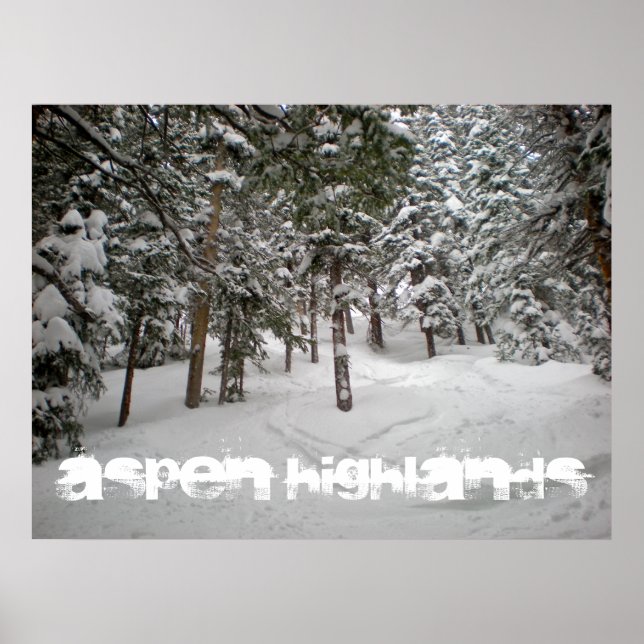 Aspen Highlands Poster (Vorne)