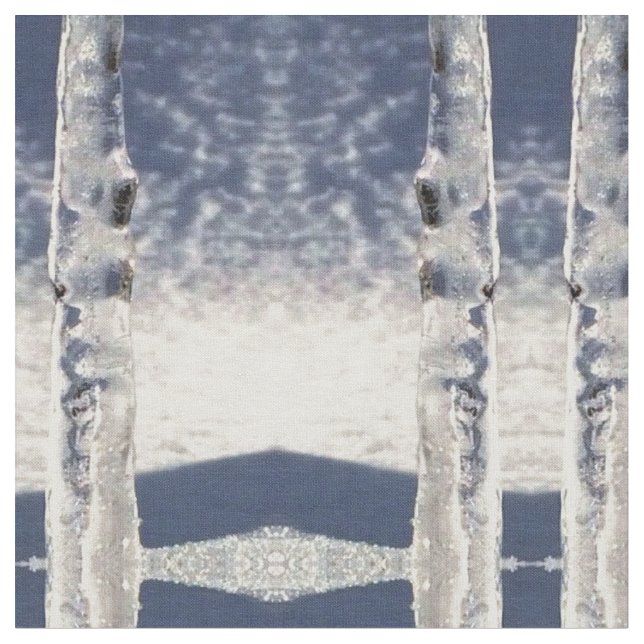 Aspen Ice Stoff (Nahaufnahme)