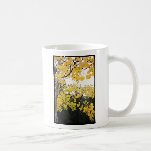 Aspen in Colorado-Tasse Kaffeetasse (Rechts)