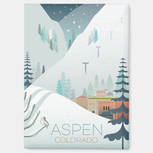 Aspen Kühlschrank Magnet