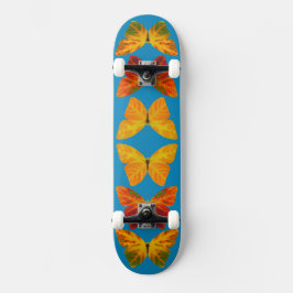 Aspen Leaf Butterflies Skateboard