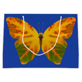 Aspen Leaf Butterfly 1 Große Geschenktüte