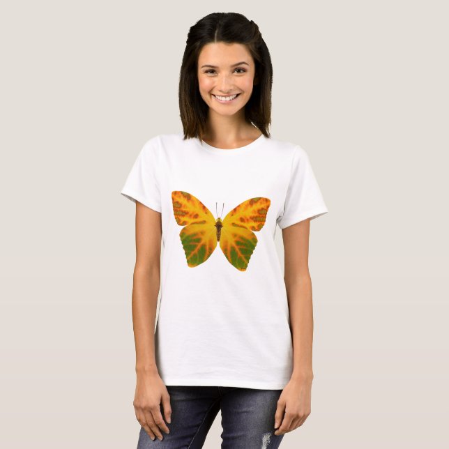 Aspen Leaf Butterfly 1 T-Shirt (Vorne ganz)