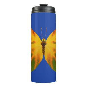 Aspen Leaf Butterfly 1 Thermosbecher