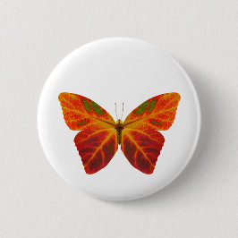 Aspen Leaf Butterfly 2 Button