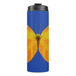 Aspen Leaf Butterfly 3 Thermosbecher