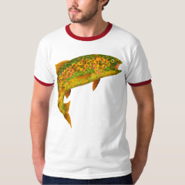 Aspen Leaf Regenbogenforelle 2 T-Shirt
