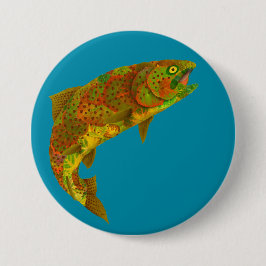 Aspen Leaf Regenbogenforelle 6 Button