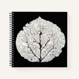 Aspen Leaf Skeleton 1 Notizbuch