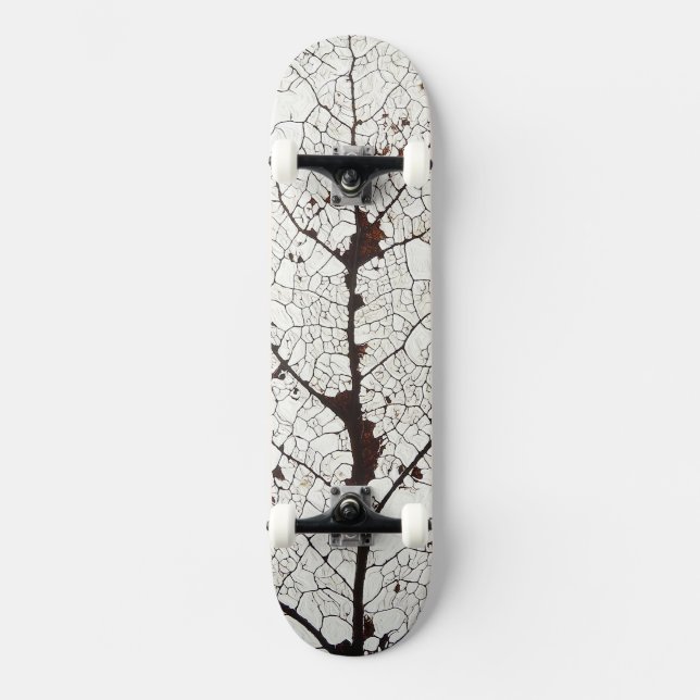 Aspen Leaf Skeleton 1 Skateboard (Vorderseite)