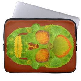 Aspen Leaf Skull 10 Laptopschutzhülle