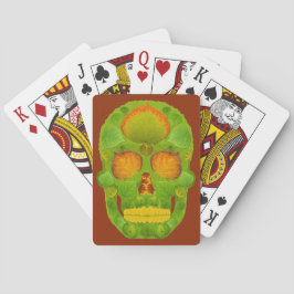 Aspen Leaf Skull 10 Spielkarten
