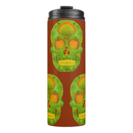 Aspen Leaf Skull 10 Thermosbecher