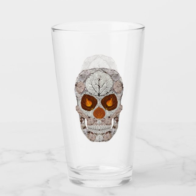 Aspen Leaf Skull 11 Glas (Vorderseite)