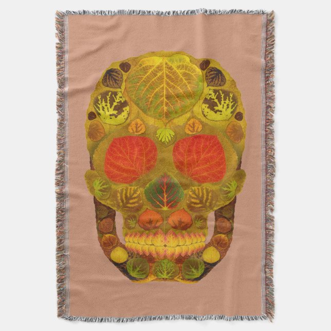 Aspen Leaf Skull 12 Decke (Vorderseite Vertikal)