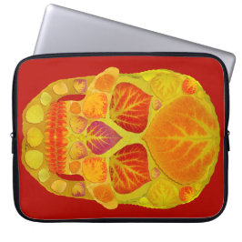 Aspen Leaf Skull 13 Laptopschutzhülle