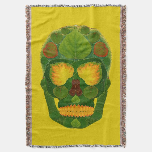 Aspen Leaf Skull 9 Decke (Vorderseite Vertikal)