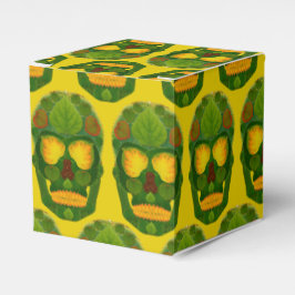Aspen Leaf Skull 9 Geschenkschachtel