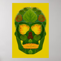 Aspen Leaf Skull 9