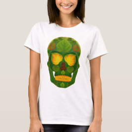 Aspen Leaf Skull 9 T-Shirt