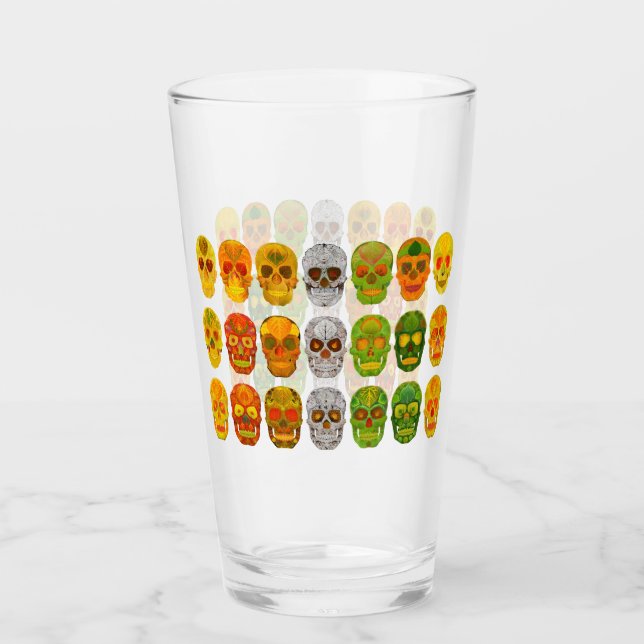 Aspen Leaf Skull Poster 2018 Glas (Vorderseite)