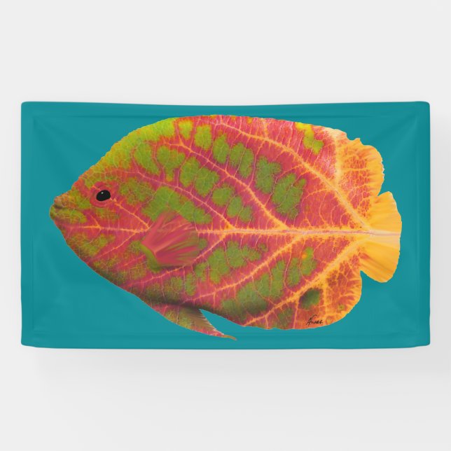 Aspen Leaf Tropische Fische 1 Banner (Horizontal)