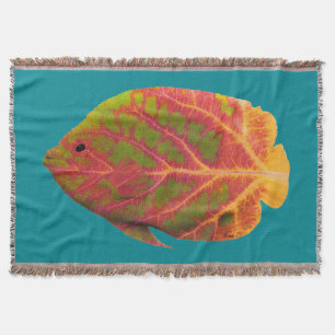Aspen Leaf Tropische Fische 1 Decke