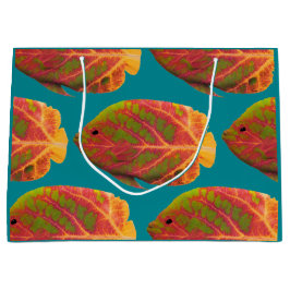 Aspen Leaf Tropische Fische 1 Große Geschenktüte