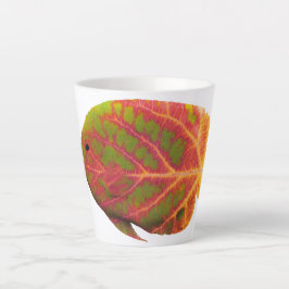 Aspen Leaf Tropische Fische 1 Milchtasse