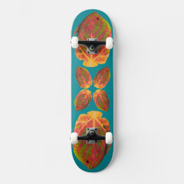 Aspen Leaf Tropische Fische 1 Skateboard