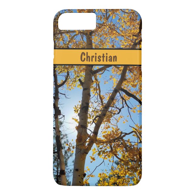 Aspen Tree Golden Fall Foliage Arizona Case-Mate iPhone Hülle (Rückseite)