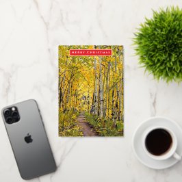 Aspen Tree Holiday oder Ocassion Greeting Card