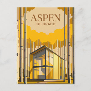 Aspen USA Postkarte