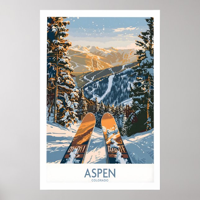 Aspen-Wandkunstposter 1 Poster (Vorne)