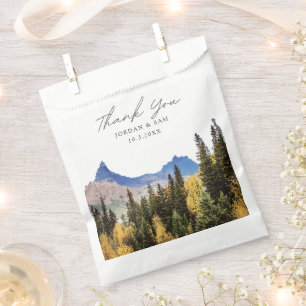 Aspen Wedding Foto Colorado Geschenktütchen