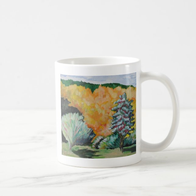 Aspen-Wiese Kaffeetasse (Rechts)
