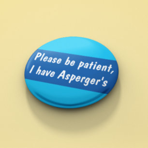 Asperger bitte Patientenspektrum Button