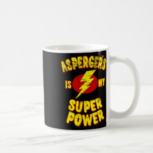 Asperger ist mein Super-Power Kaffeetasse