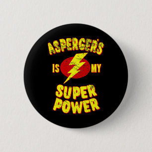 Asperger ist meine Superkraft Button