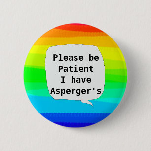 Asperger-Syndrom Button
