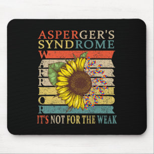Asperger-Syndrom Warrior Mousepad