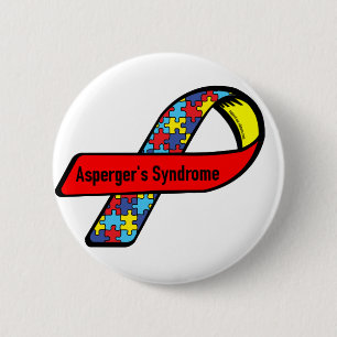 Aspergers Bewusstsein Button