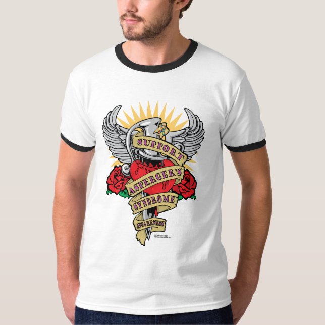 Aspergers Syndrom-Dolch T-Shirt (Vorderseite)