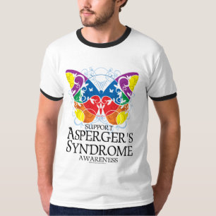 Aspergers Syndrom-Schmetterling T-Shirt