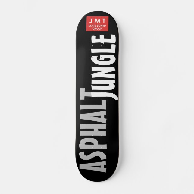 ASPHALT JUNGLE Skateboard (Vorderseite)
