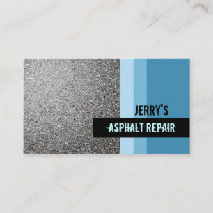 Asphalt-Reparatur-Visitenkarten Visitenkarte