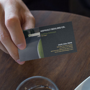 Asphalt-Transportsiegelbetrieb Visitenkarte