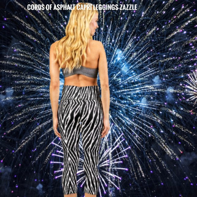 Asphaltschnüre Capri Leggings (Von Creator hochgeladen)