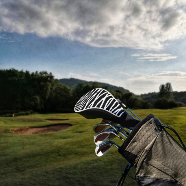 Asphaltschnüre Golf Headcover (This African animal print, gives a look of jungle, elegance to your golf clubs!)